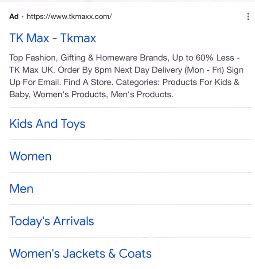 tk maxx sell fake clothes|Scammers are buying up adverts on Google to trick Next, TK Maxx .